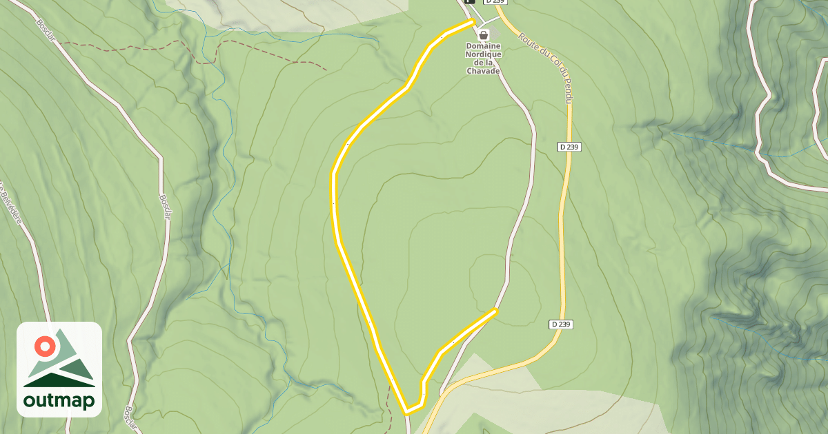 Map of Bel Air