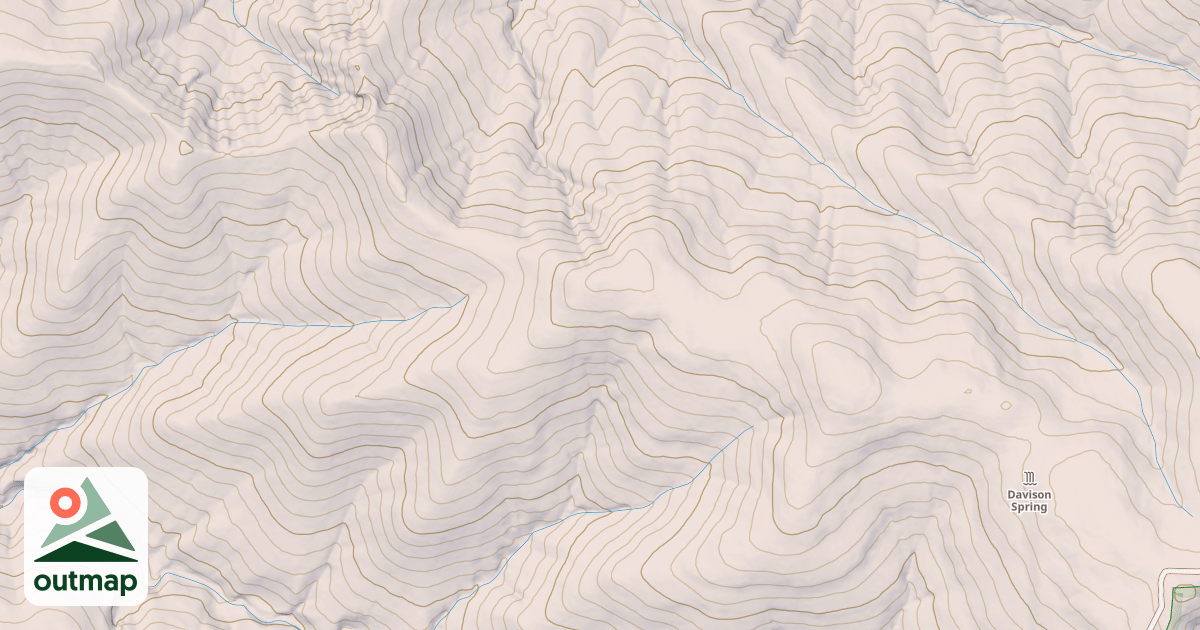 Map of INDIAN RIDGE
