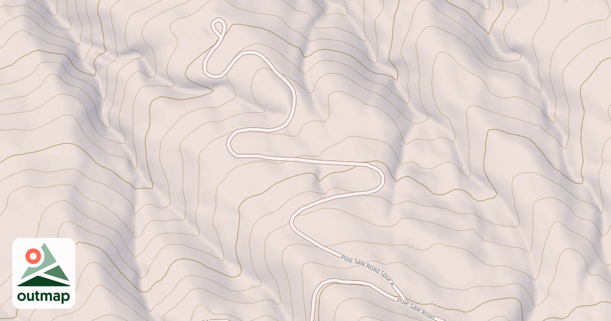 Map of POLE SALE SPUR A
