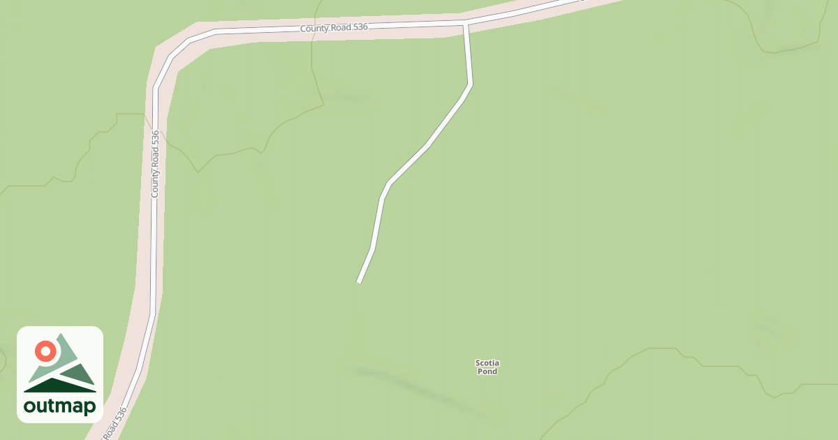 Map of SCOTIA DAM ROAD
