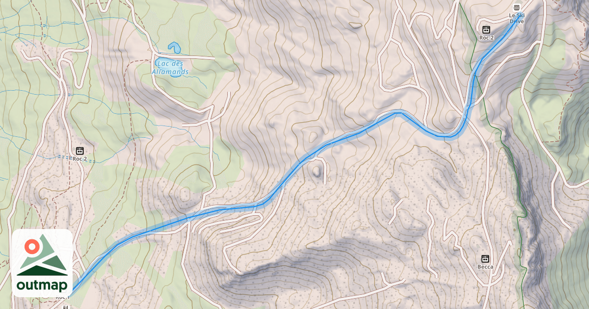 Map of Allamands