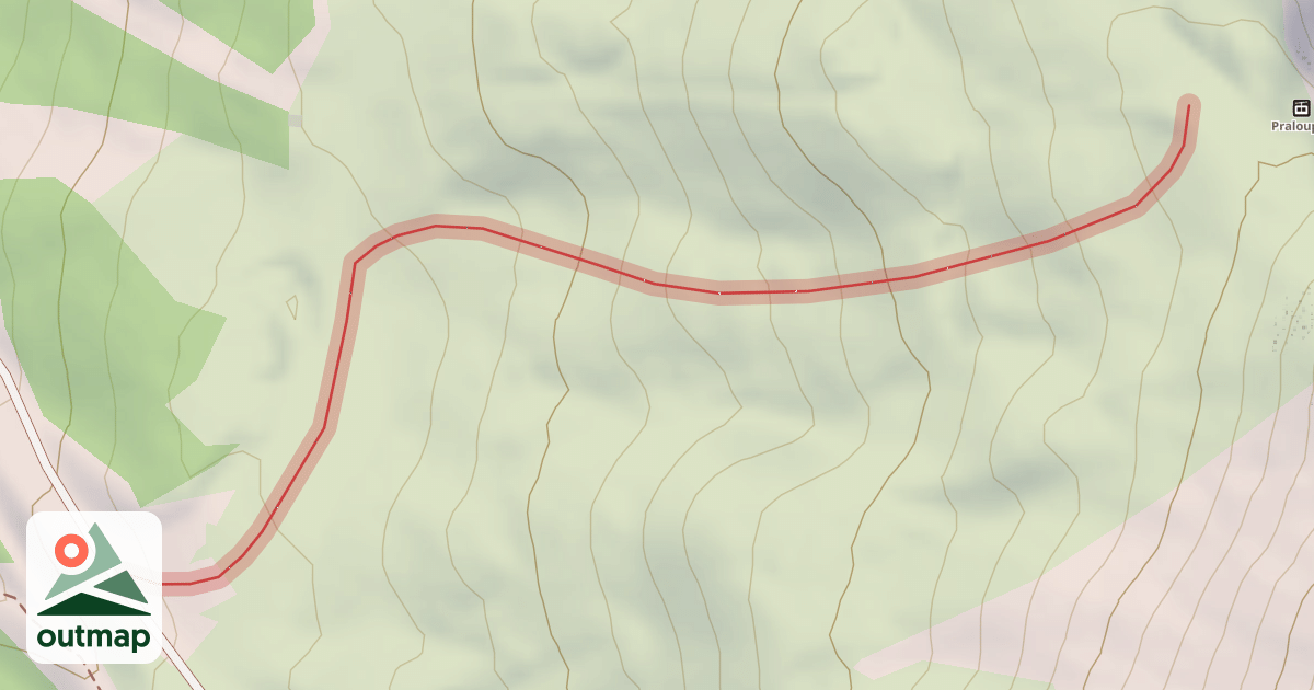 Map of Coste Belle