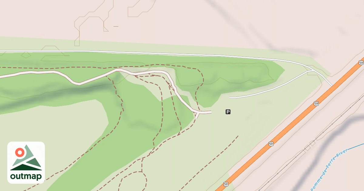Map of Appleton Area Recreational Park