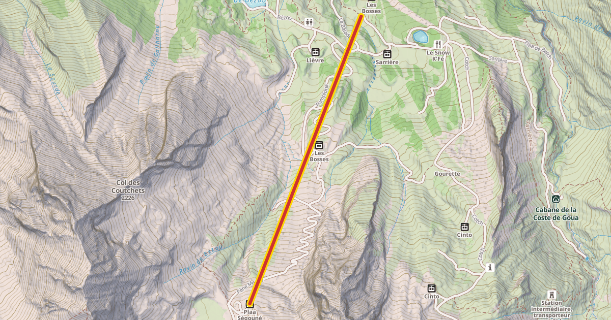 Map preview of Plaa Ségouné