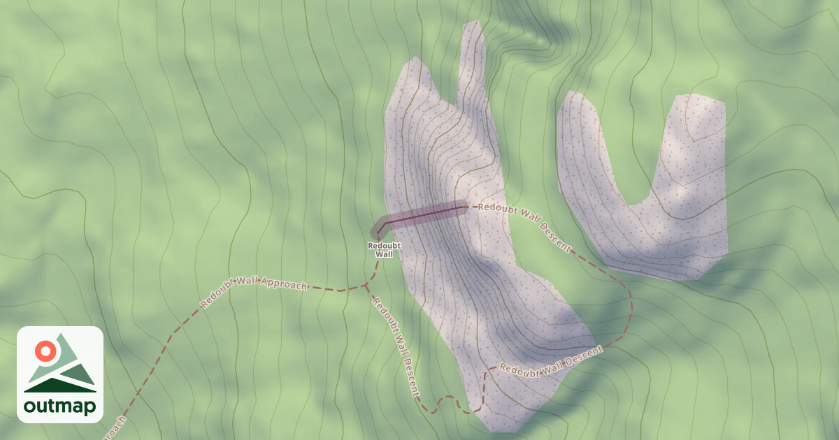 Map of This Fortress Built by Nature