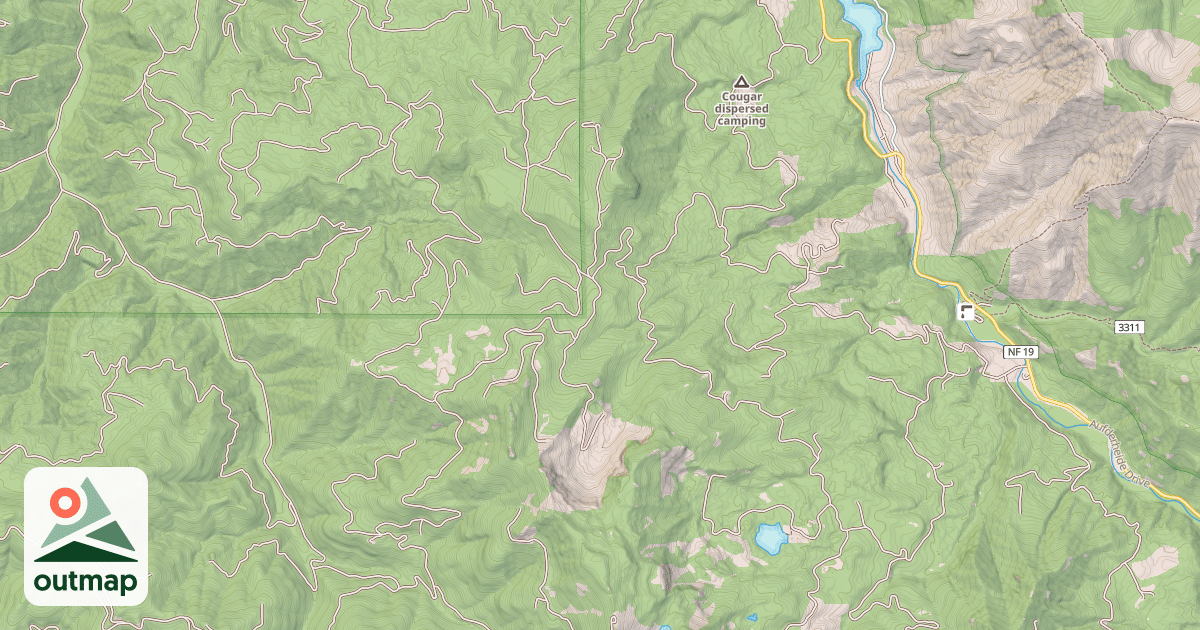 Map of GREEN MTN.
