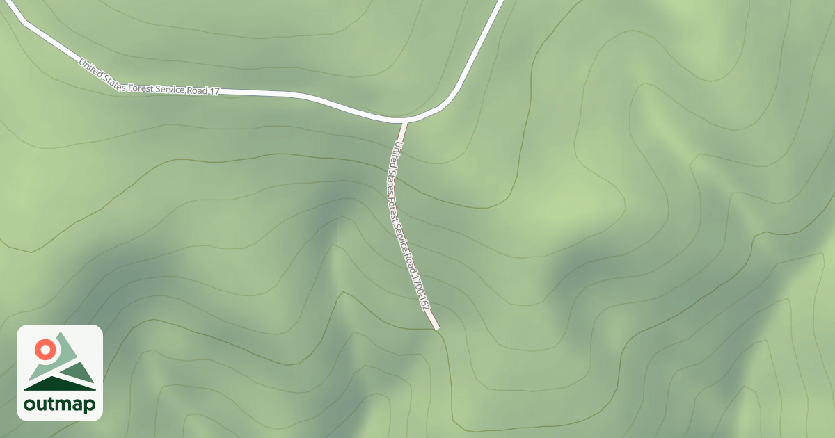 Map of USFS Motor Vehicle Use Map Roads {DC4ACC67-E201-4FCC-8FC5-ECE142CA9B24}