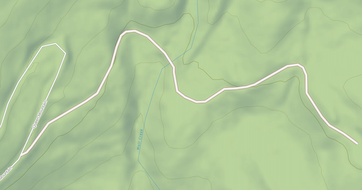 Map preview of QUEEN MOUNTAIN E