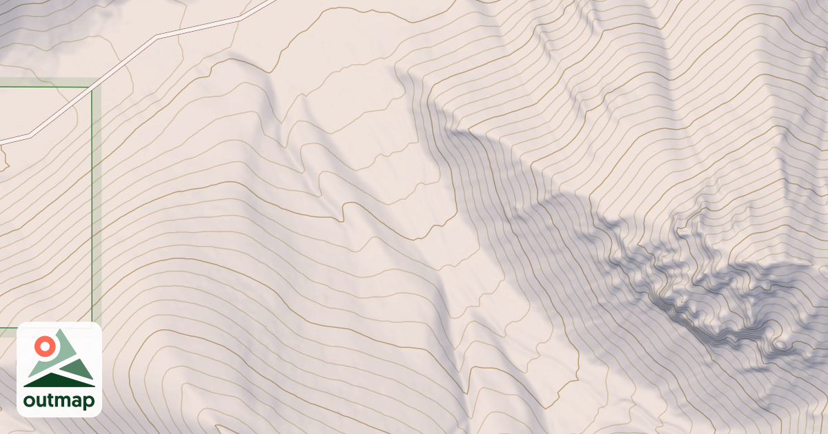 Map of RAMSHORN CANYON SPUR 1