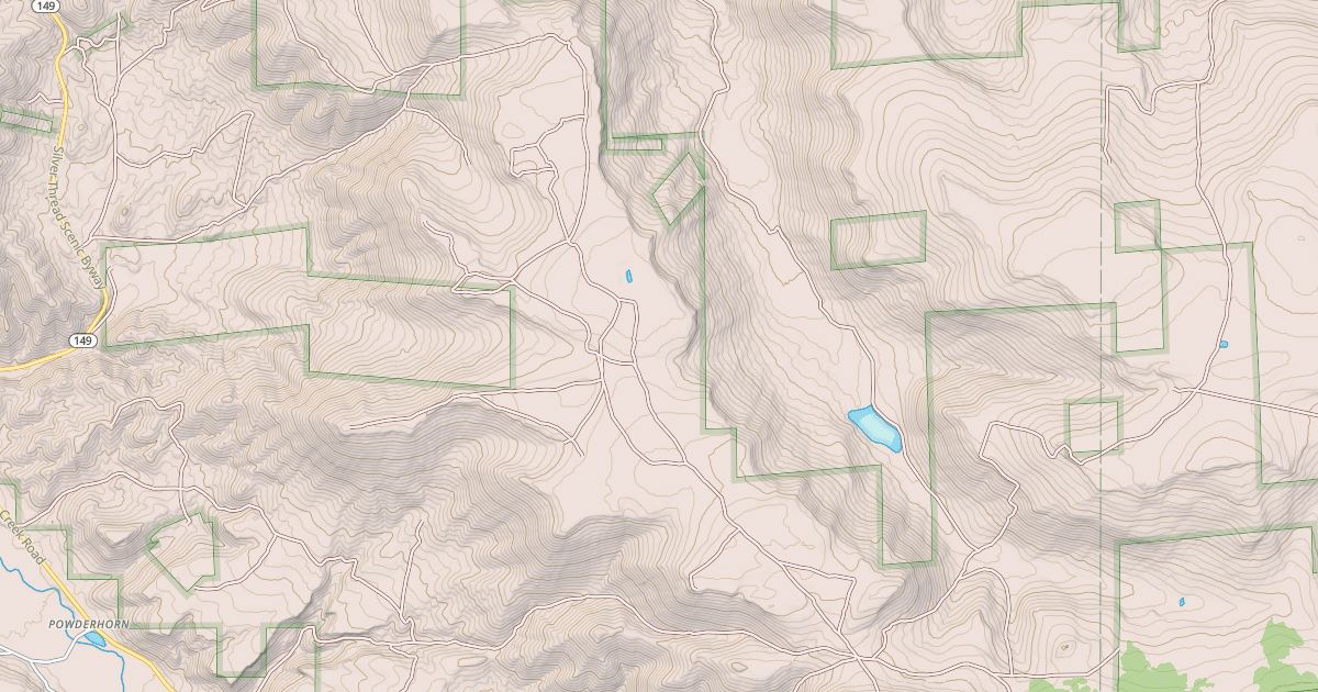 Map preview of BLM National GTLF Public Motorized Roads 61c9d4a3-a64e-48ca-9f8e-7f4a7802b094