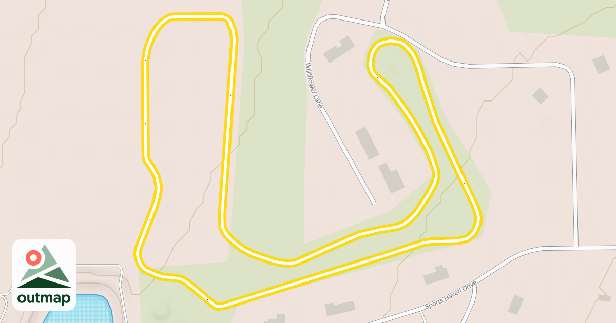 Map of Fairview Nordic Track