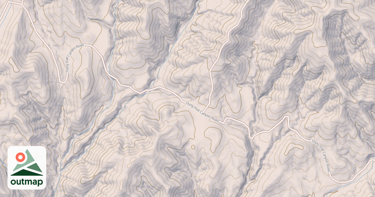 Map of USFS Motor Vehicle Use Map Trails 6891