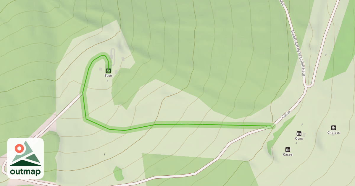 Map of Casse