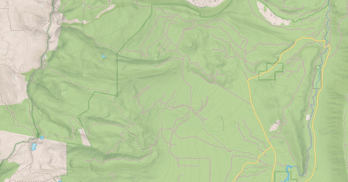 Map preview of USFS Motor Vehicle Use Map Roads {5757E9D9-B2E4-4C92-94C6-E615FECC4FFF}