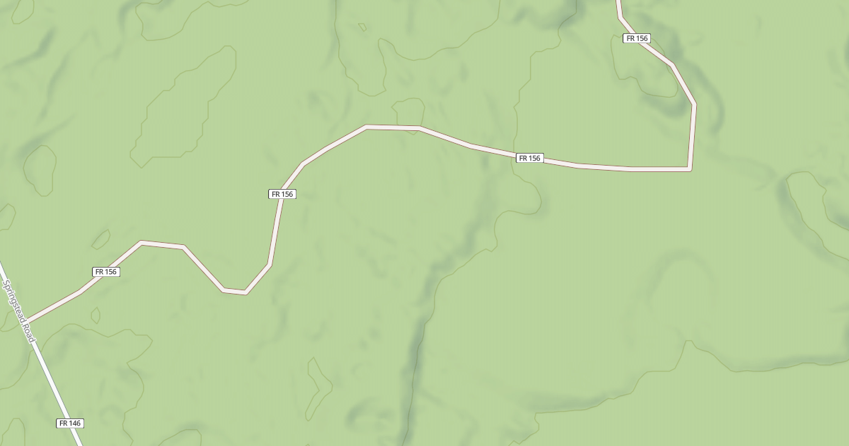 Map preview of FR 156