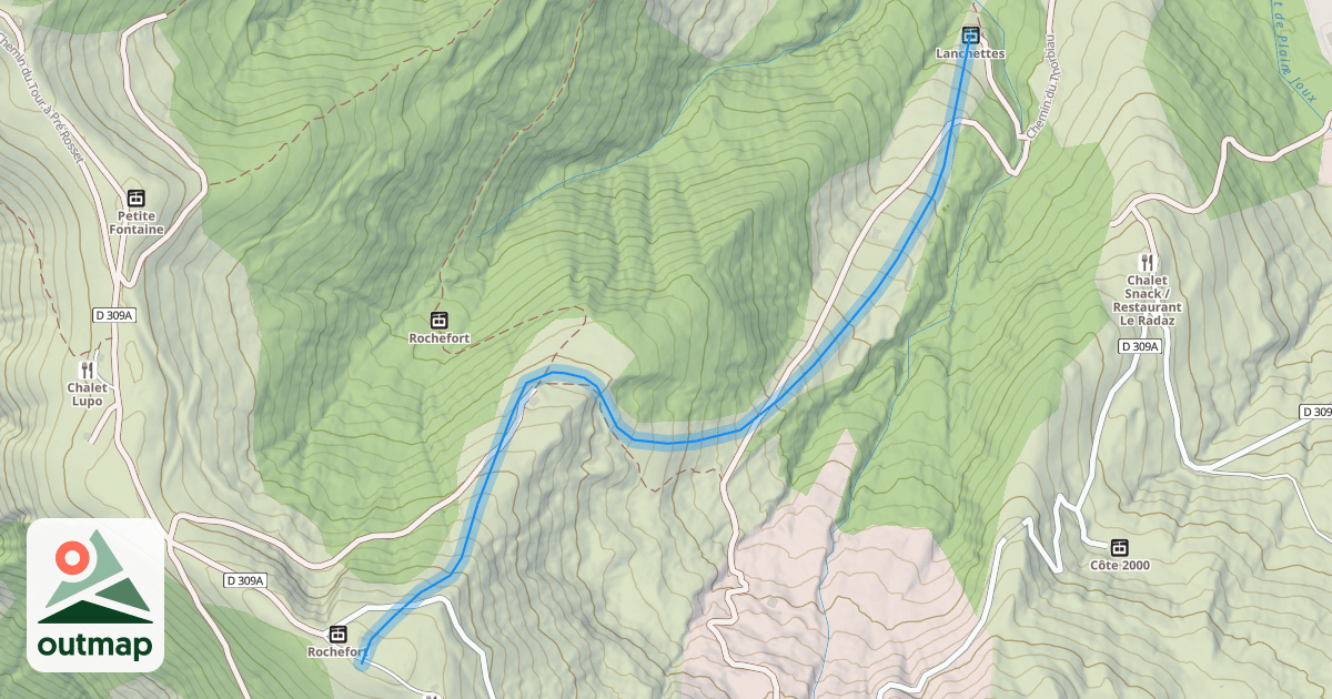 Map of Lanchettes