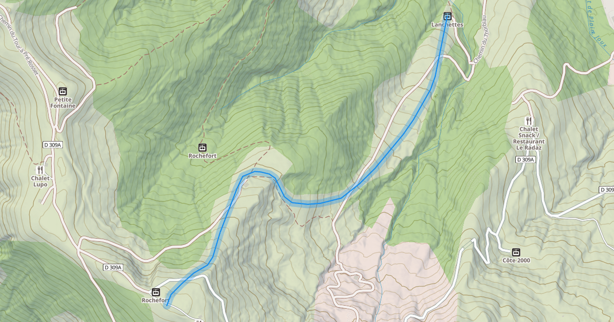 Map preview of Lanchettes