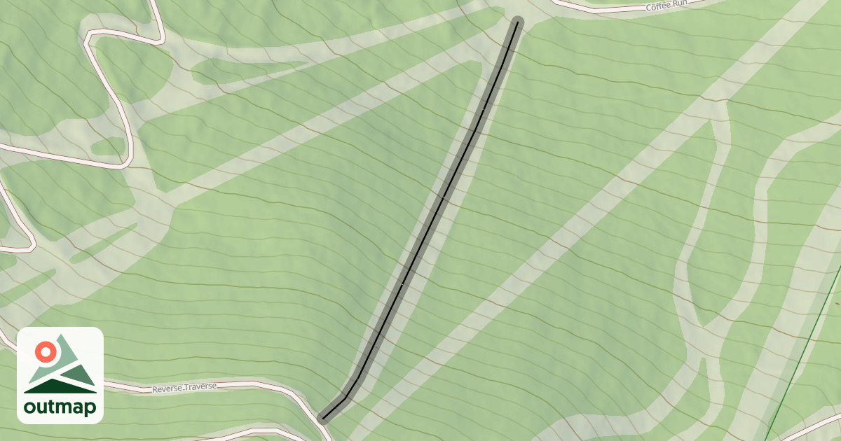 Map of Stein's Run