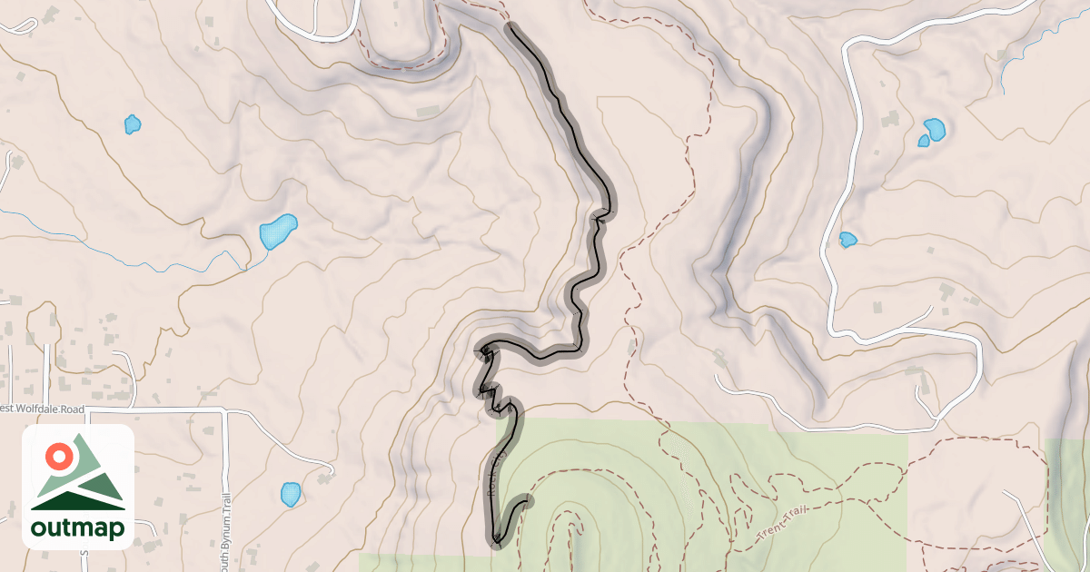 Map of Rock City