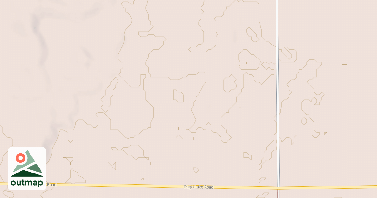 Map of General C.C. Andrews State Forest Trails
