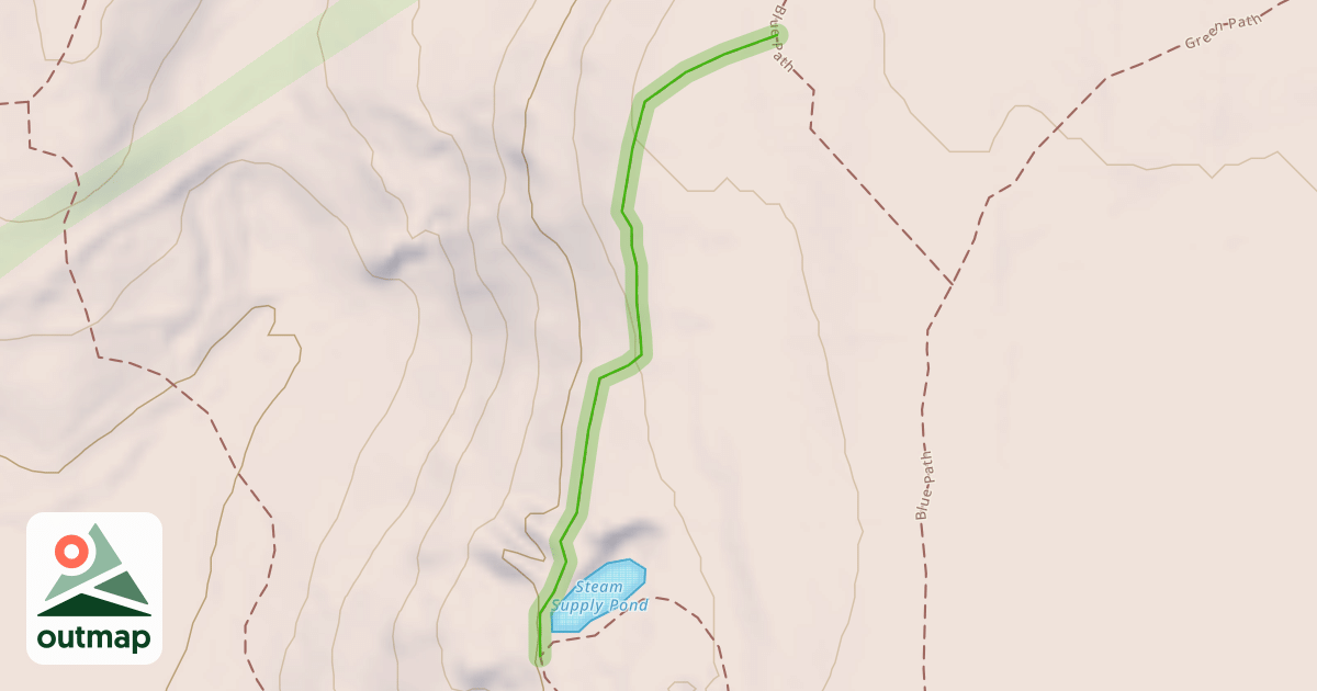 Map of Pink Ribbon - New Trail