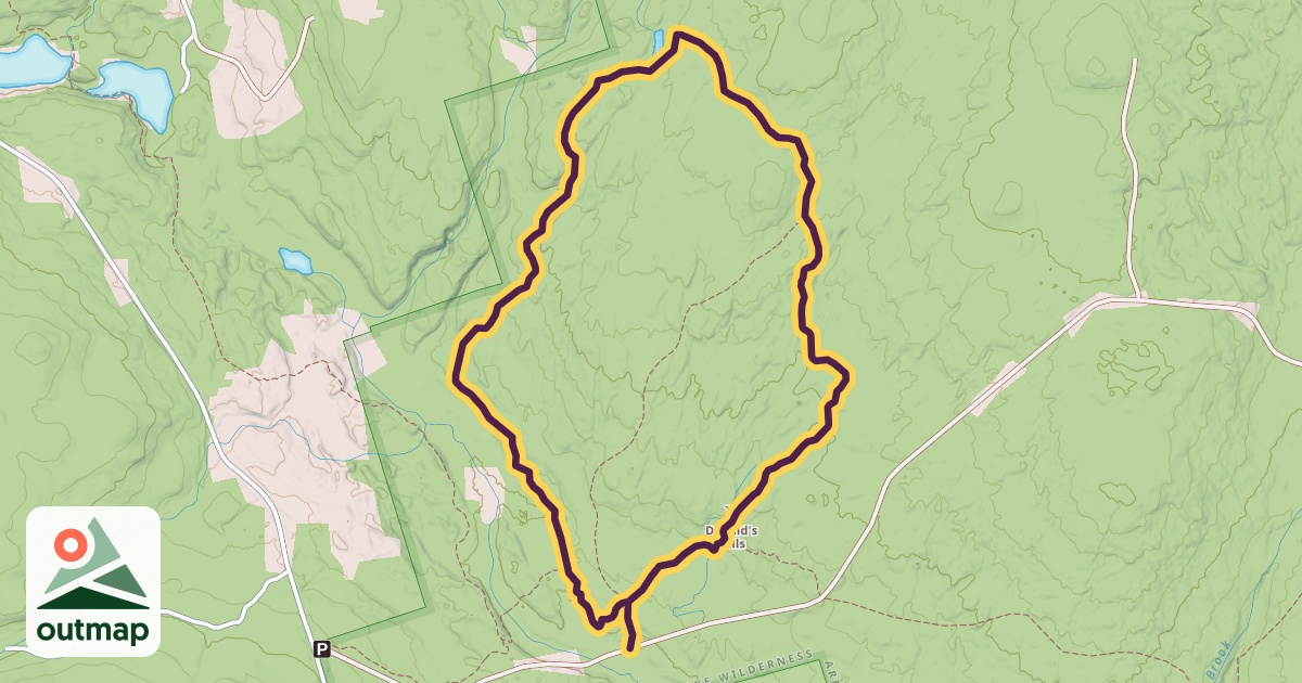 Map of Sandy Cope Loop