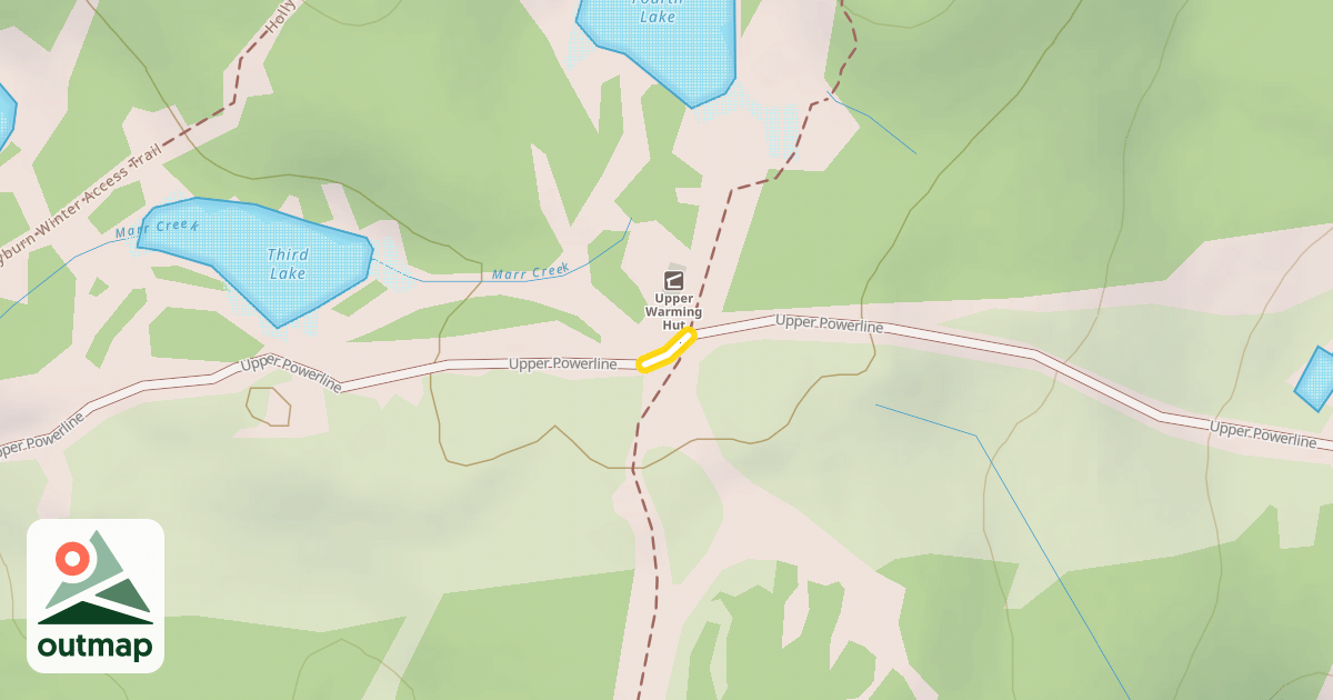 Map of Upper Powerline