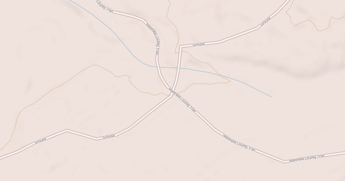 Map preview of Matthew Lourey State Trail