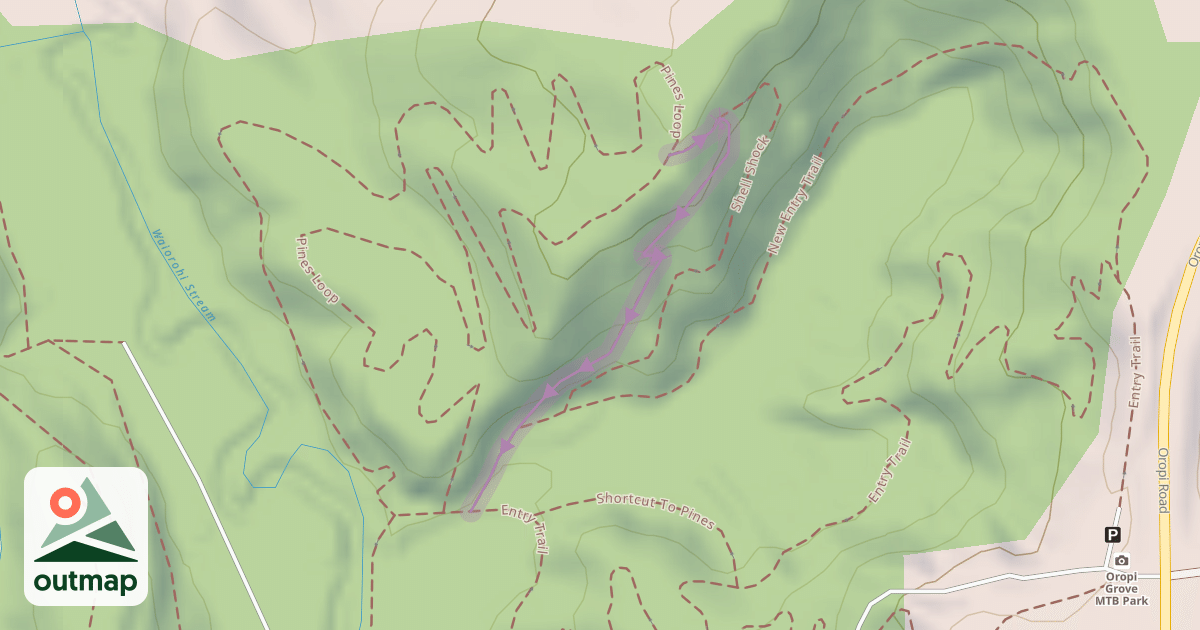 Map of Rollercoaster
