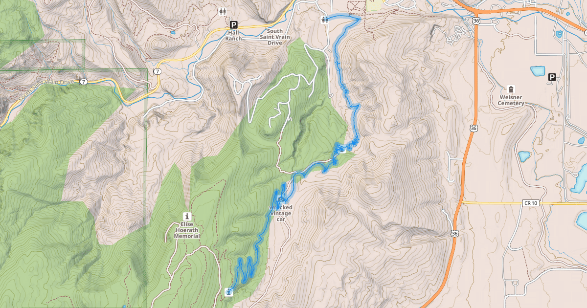 Map preview of Picture Rock Trail
