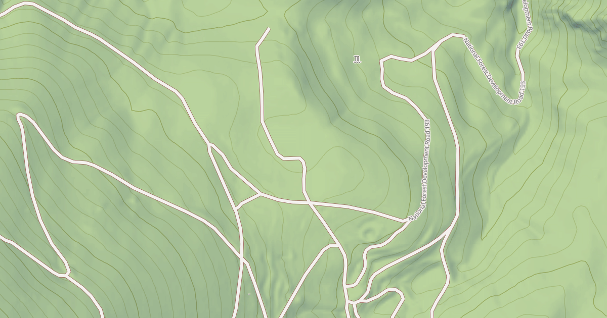 Map preview of SADDLE SPUR ROAD G