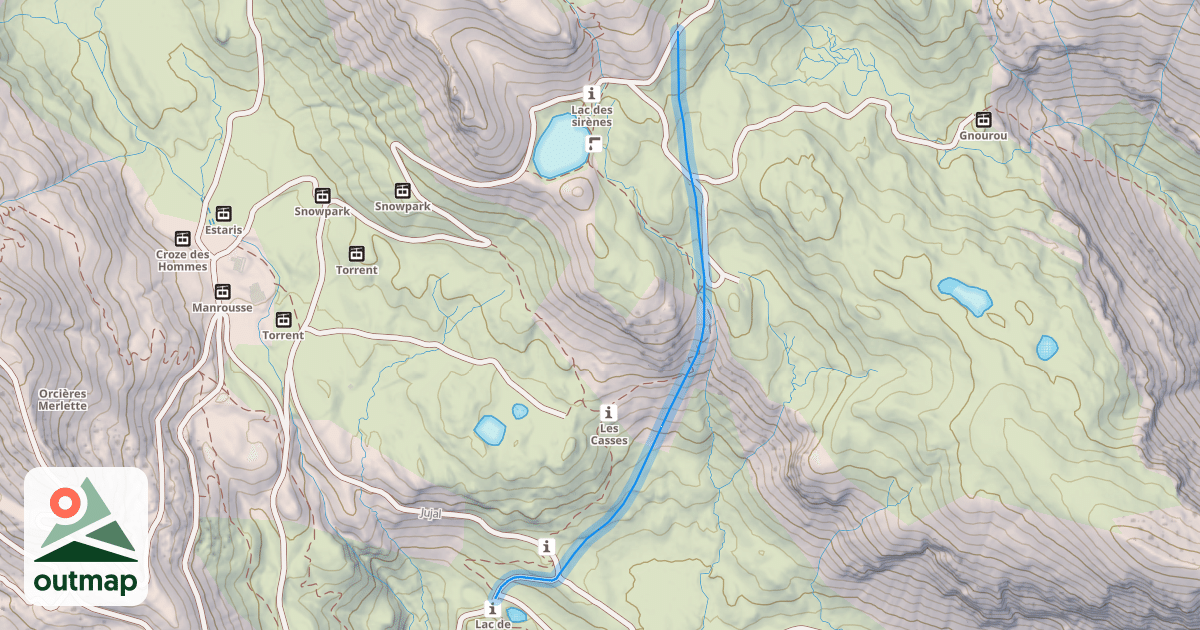 Map of Le Gourou