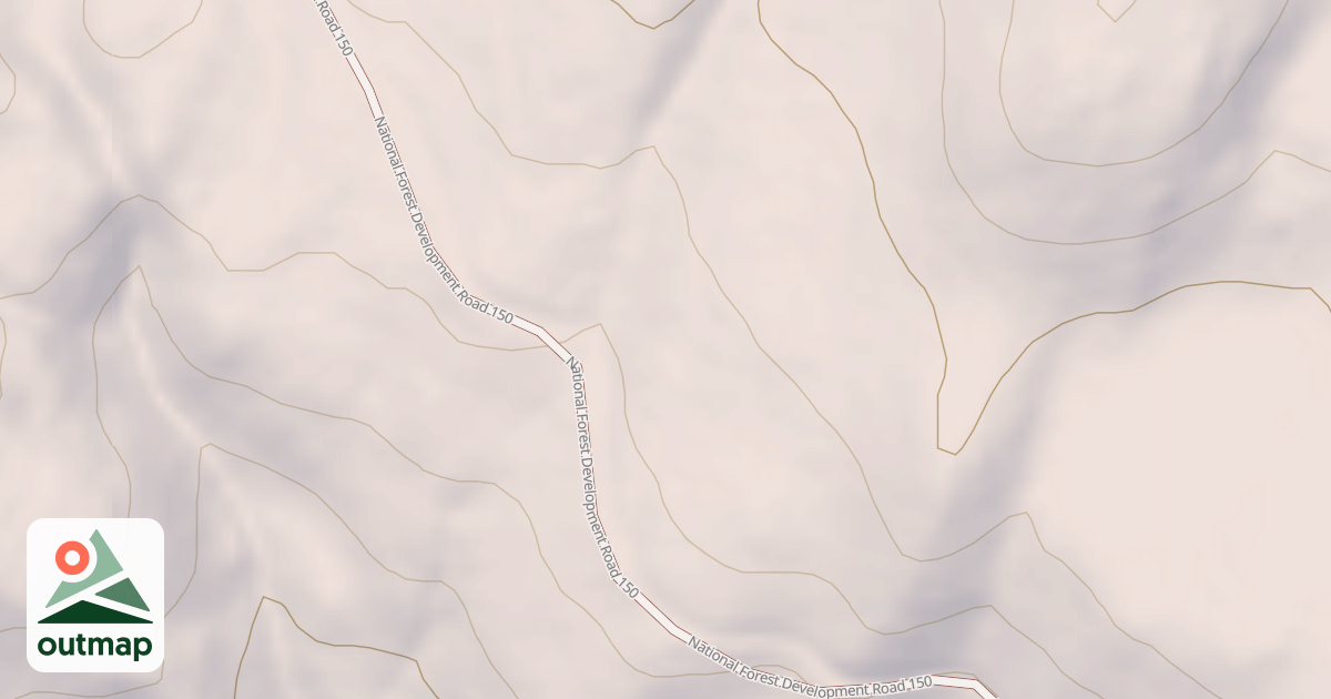 Map of USFS Motor Vehicle Use Map Roads {6F59A8AD-2FEB-4C81-9DAA-4673C83A62A8}