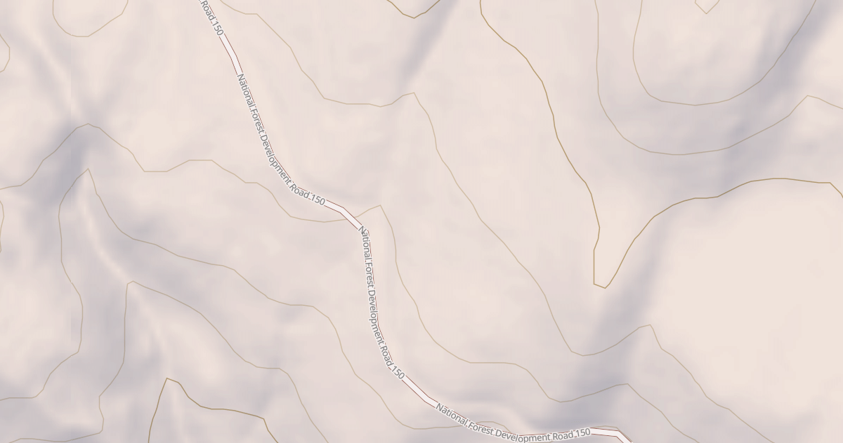 Map preview of USFS Motor Vehicle Use Map Roads {6F59A8AD-2FEB-4C81-9DAA-4673C83A62A8}