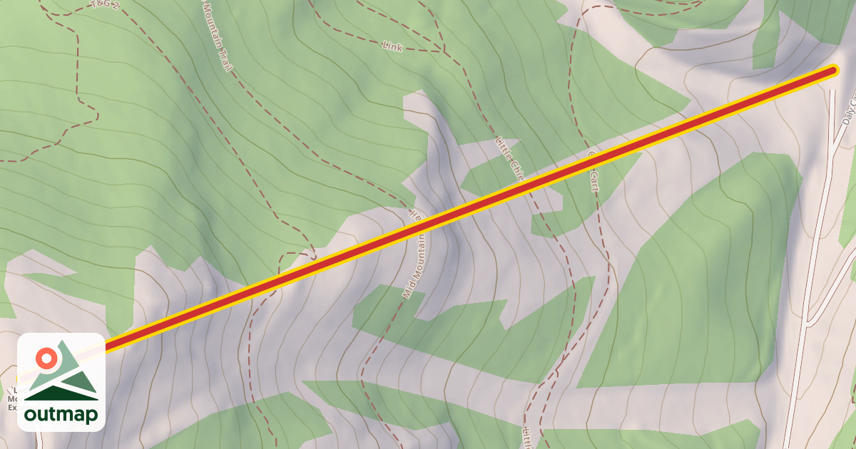 Map of Lady Morgan Express