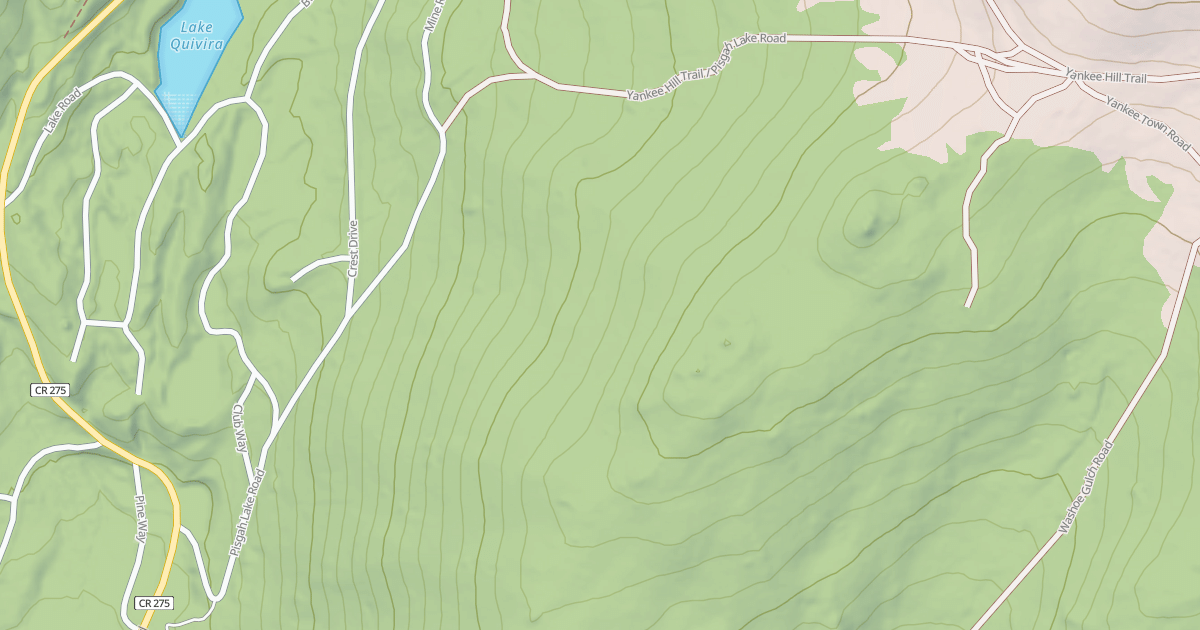 Map preview of PISGAH LAKE