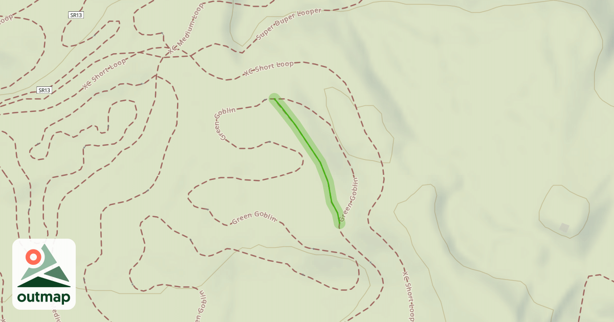 Map of Green Goblin Bypass