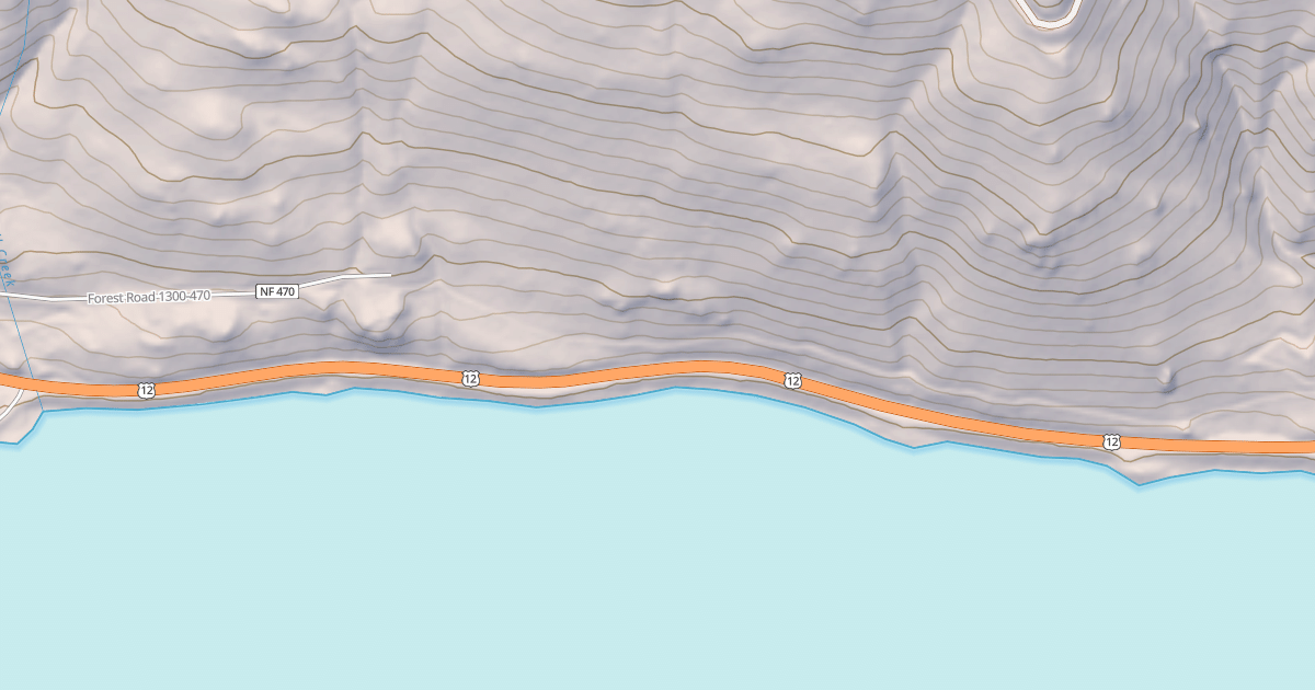 Map preview of RUSSELL CREEK SUMMER HOMES