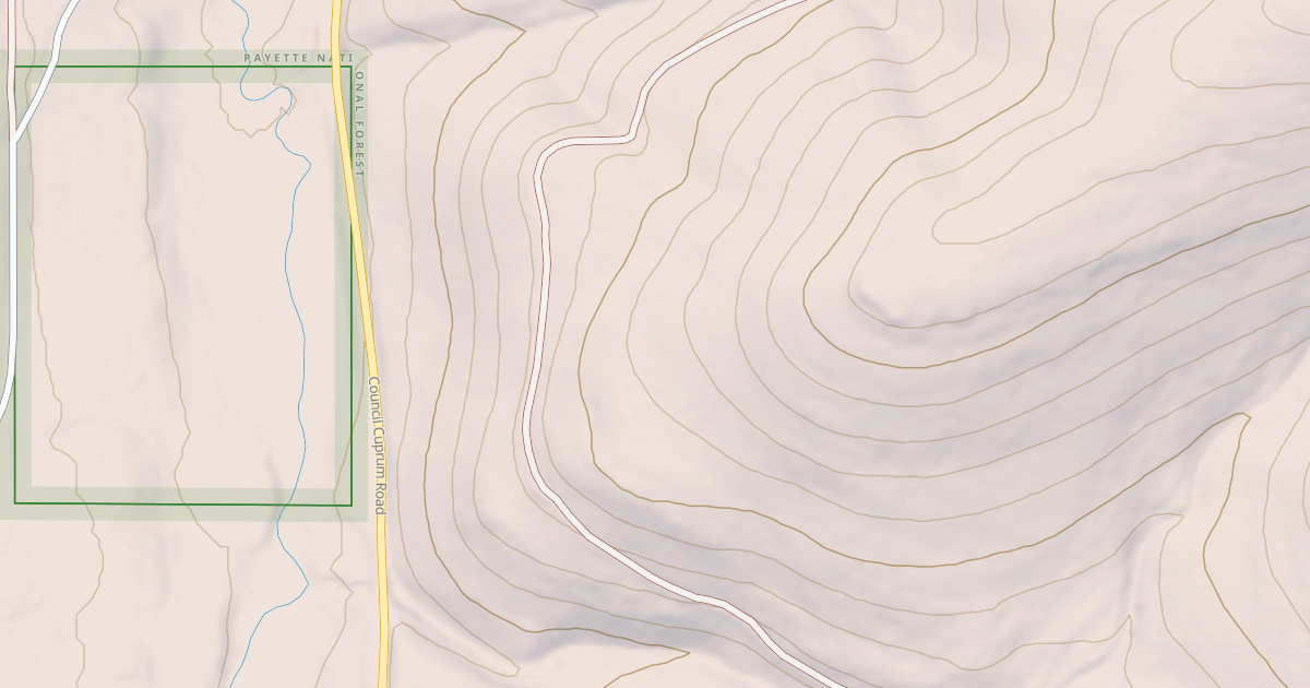 Map preview of COYOTE SPUR