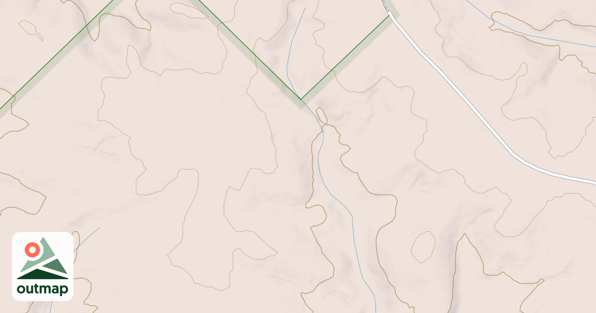 Map of BEAVERDAM BR. A