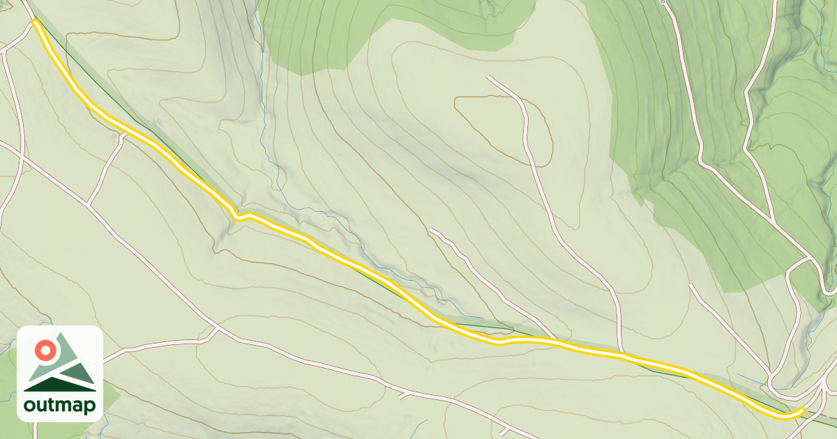 Map of Chemin de Montgros