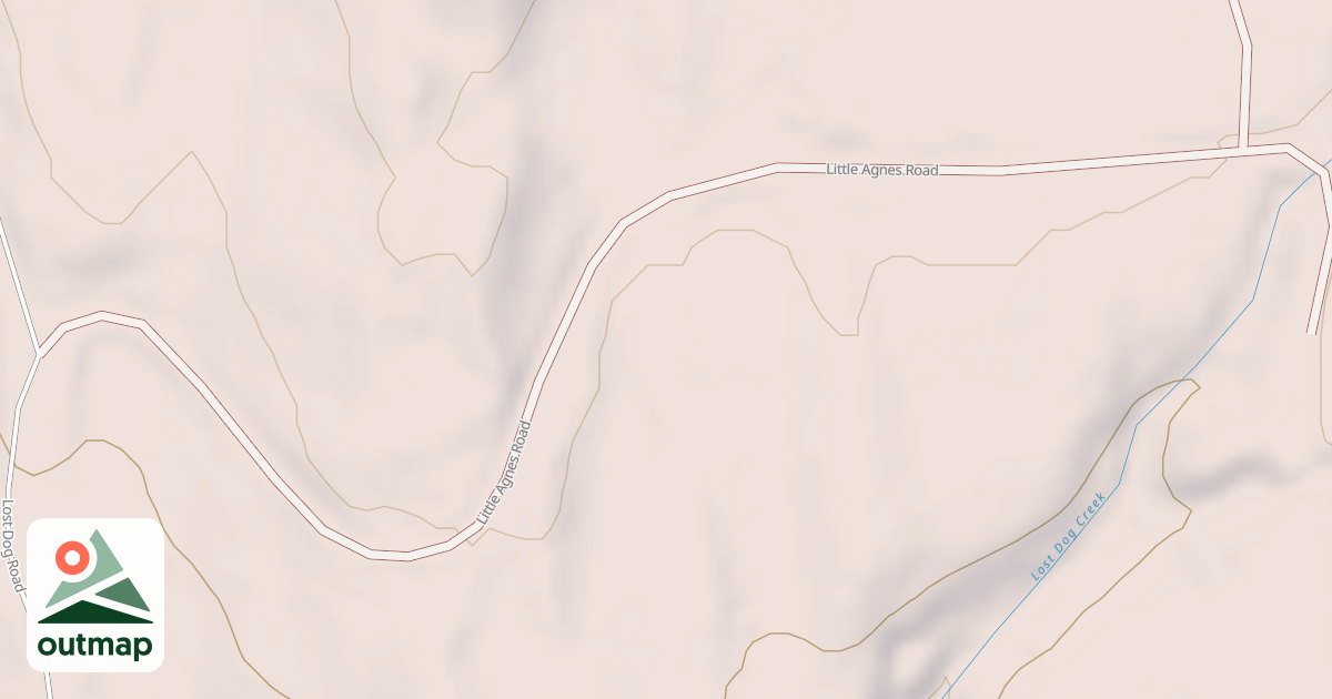 Map of LITTLE AGNES