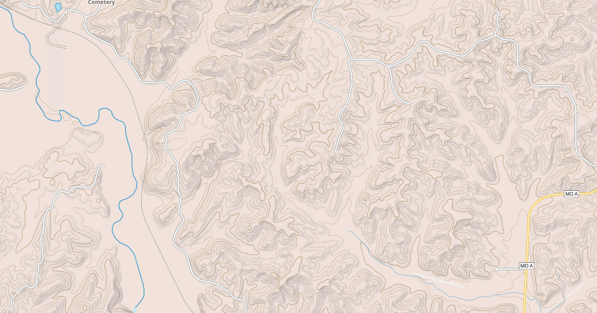 Map preview of KNOX BRANCH