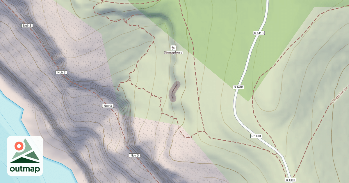 Map of Secteur Le petit Pou Dingue