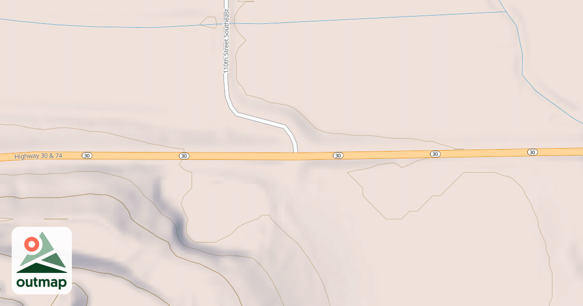 Map of Chatfield Trail