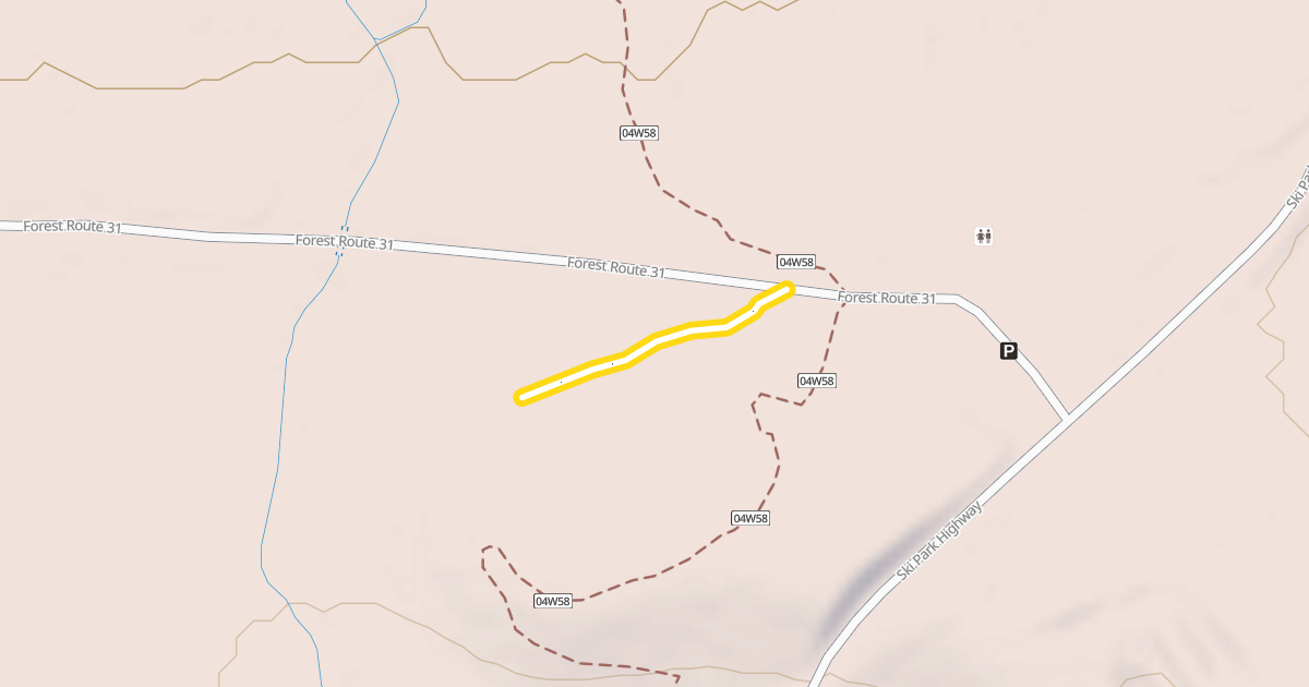 Map preview of Sugar Pine