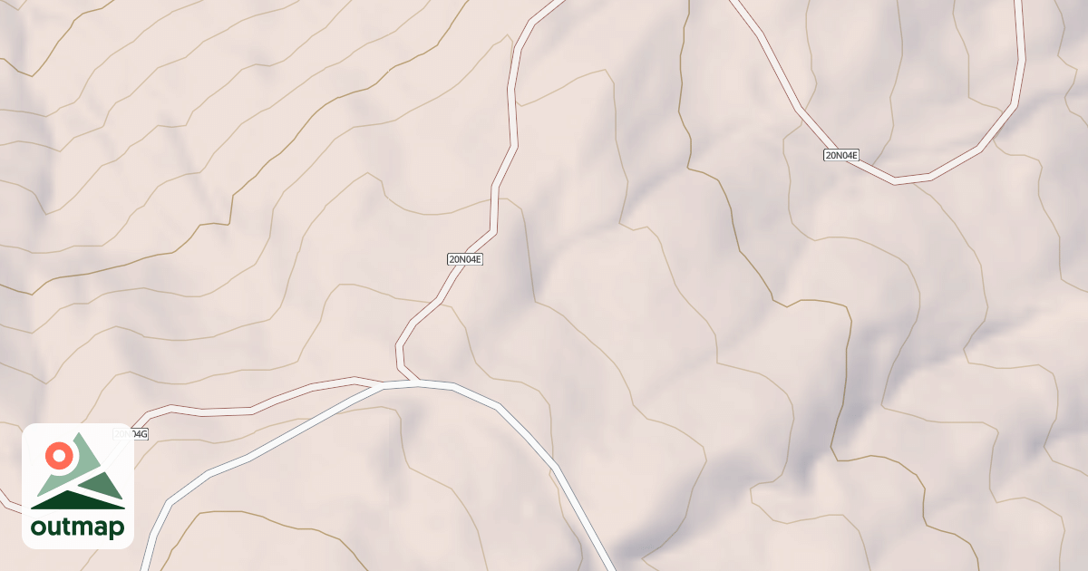 Map of ERICSON RIDGE SPUR E