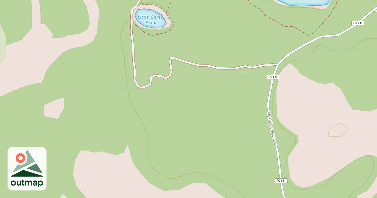 Map of USFS Motor Vehicle Use Map Roads {8BAF664E-6568-4450-850C-F50AEB695C09}