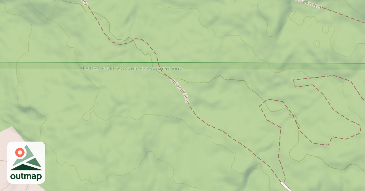 Map of Whitetail Alley