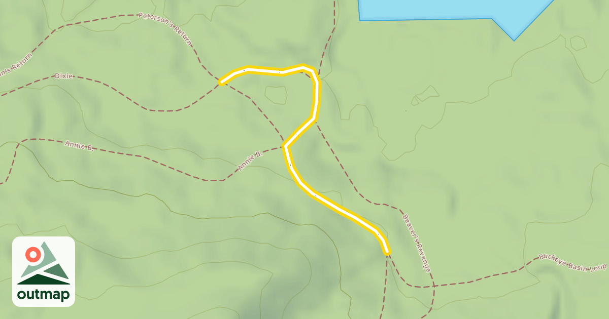 Map of Mill Iron